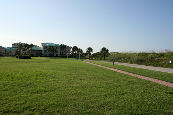 Ocean Village Walkway from Main Pool/Restaurant to Condo